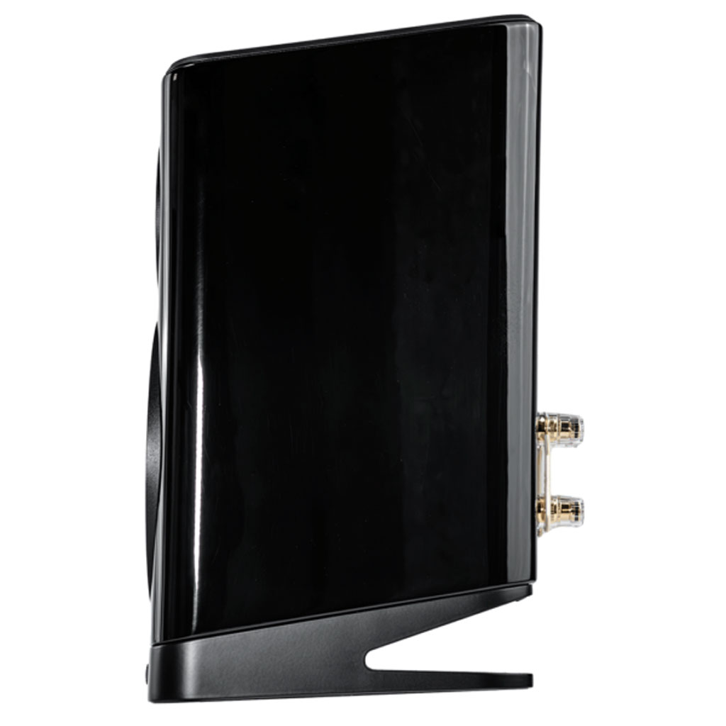 VELA BS 403.2 [ черный * высокий блеск ] ELAC [e подставка ] книжная полка динамик [ пара ]