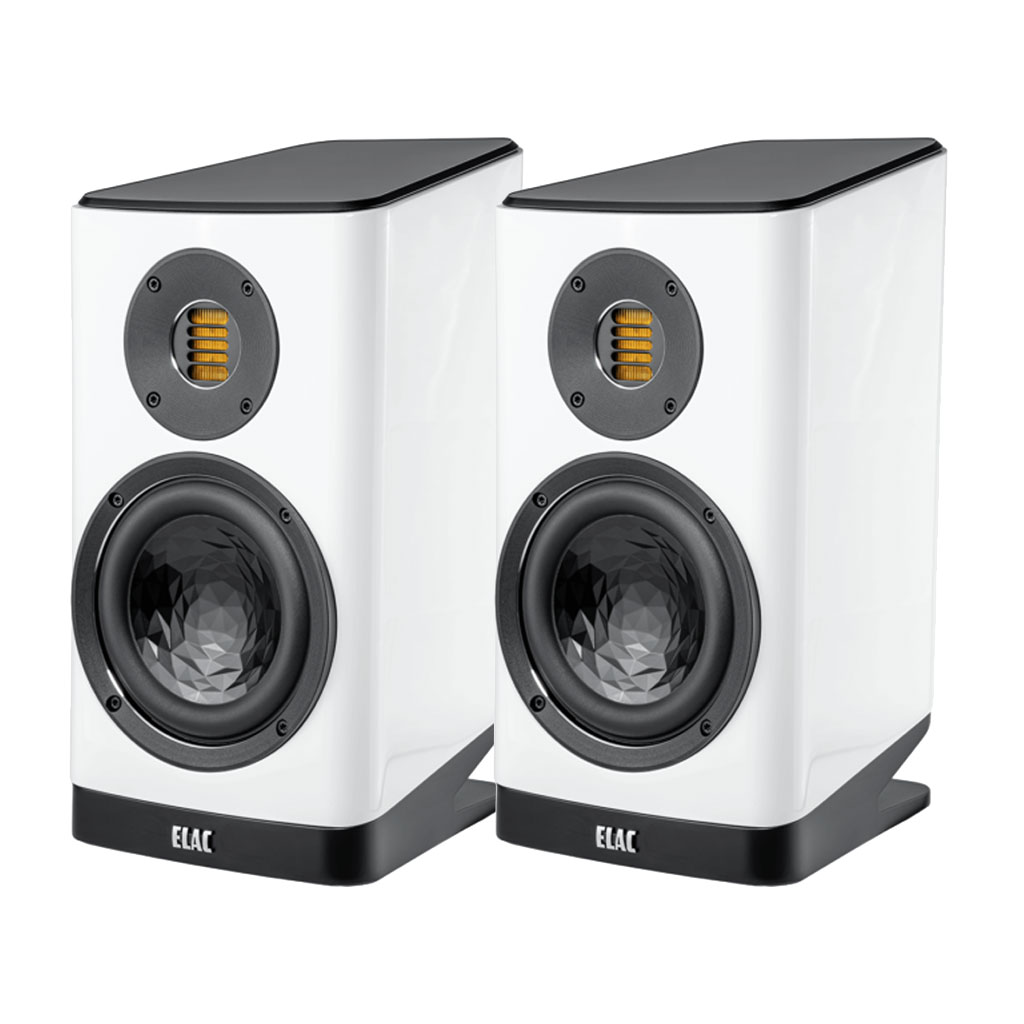 VELA BS 403.2 [ белый * высокий блеск ] ELAC [e подставка ] книжная полка динамик [ пара ]
