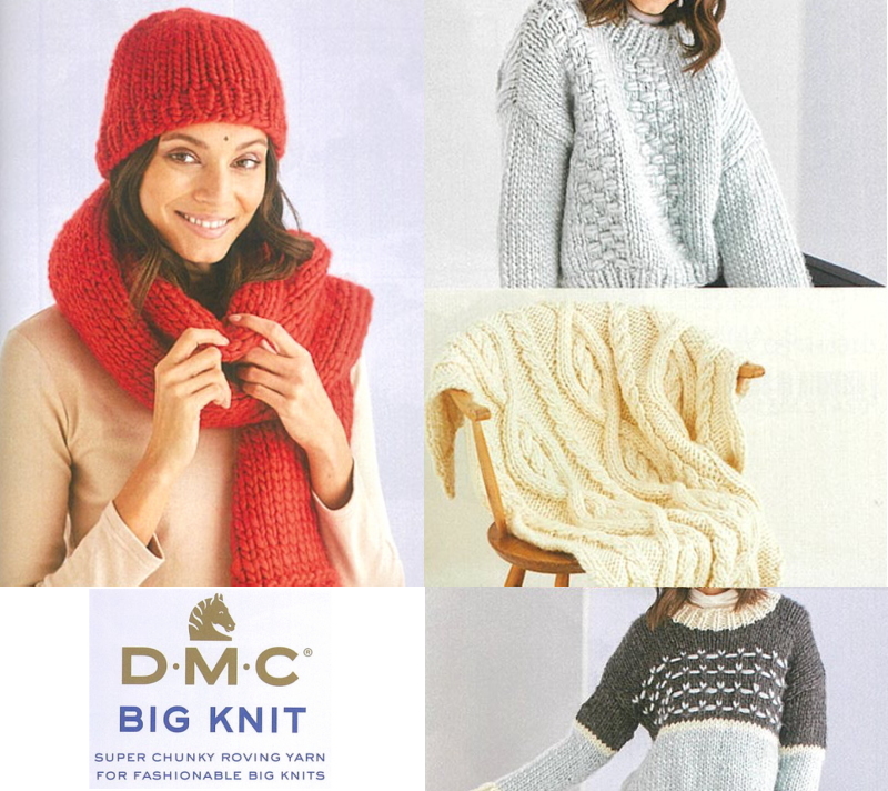 [DMC]&lt;BR&gt; big knitted BIG KNIT &lt;BR&gt; knitting wool autumn winter super very thick [C4-11-110-5]