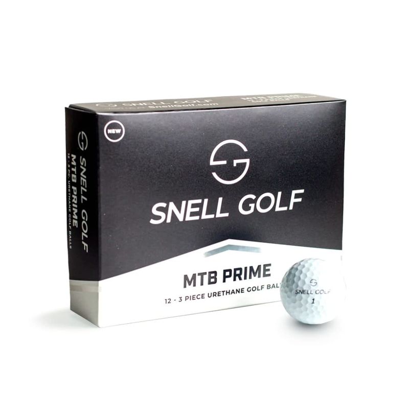 Snell Golf MTB PRIME（白）１ダース 日本正規品  USGA/RA公認球  スネルゴルフジャパン直営ストア限定商品 :SNELL -MTBPR-2023-1D:スネルゴルフジャパン 通販 