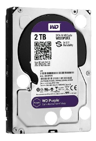 Western Digital WD20PURZ ［WD Purple 2TB 5400rpm 64MBキャッシュ