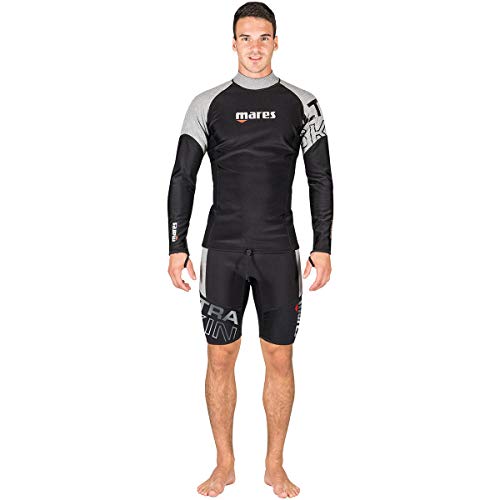 Mares men's Ultra s gold long sleeve man, black,XL