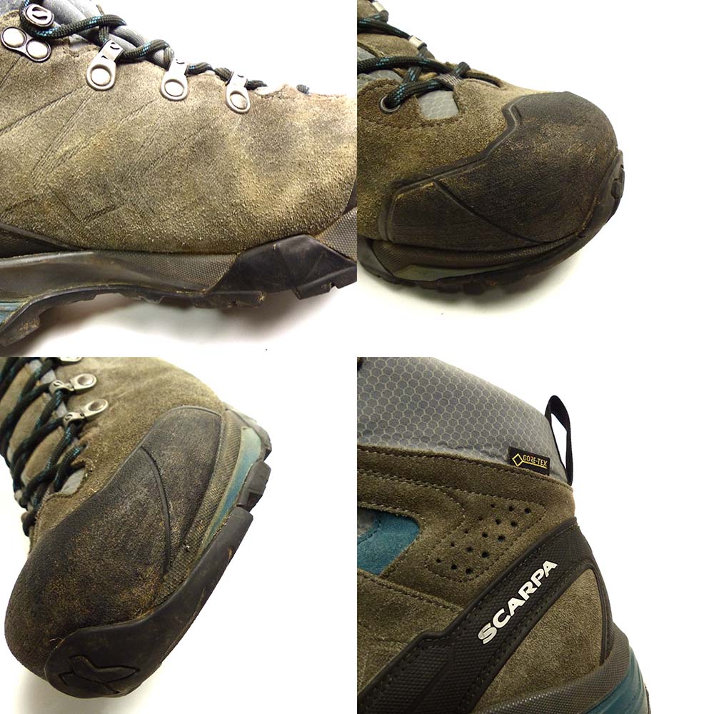 SCARPA / Scarpa / ZG TREK GTX / trekking shoes / mountain climbing shoes 44(28.5cm corresponding )( Gore-Tex )[ used ]