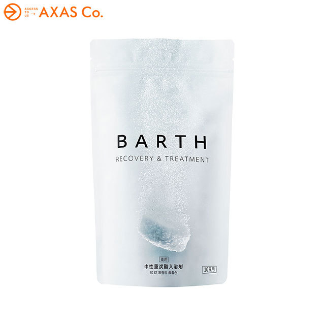 薬用BARTH 中性重炭酸入浴剤 30錠 ×1の商品画像