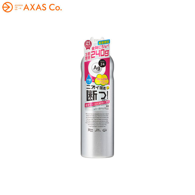 Ag DEO24 パウダースプレー 無香性 XL 240g ×1本の商品画像