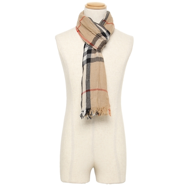 超美品 P10 還元 4 10 11 返品ok バーバリー マフラー ベージュ メンズ レディース Burberry 2310c お気にいる Kuljic Com