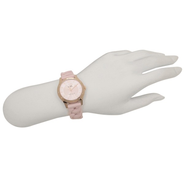 P10 還元 4 18 時 24時 コーチ 腕時計 レディース アウトレット Coach W1632 Blh ピンク Co W1632 Blh Axes 通販 Yahoo ショッピング