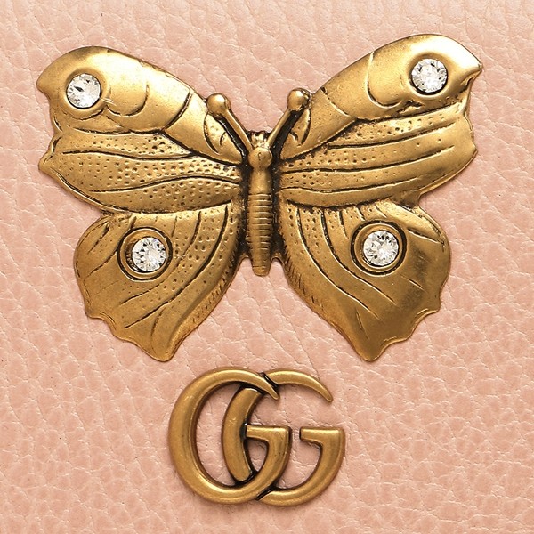 ポイント15 6 12 10 00まで グッチ 長財布 レディース Gucci Caogt 5969 ピンク