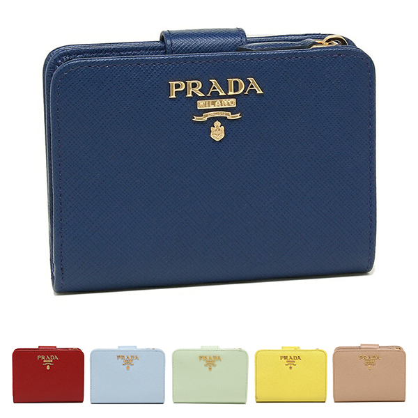 PRADA サフィアーノメタル 二つ折り財布 1ML018 QWA * レディース二つ折り財布の商品画像