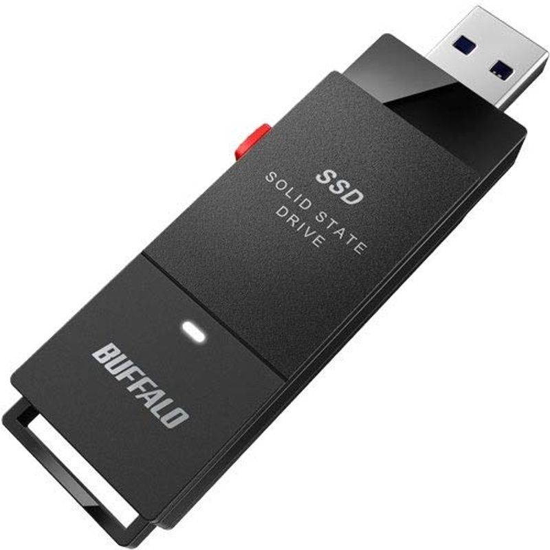 BUFFALO SSD-PUT1.0U3-BKA [SSD-PUTAシリーズ 1TB ブラック] 外付けSSDの商品画像