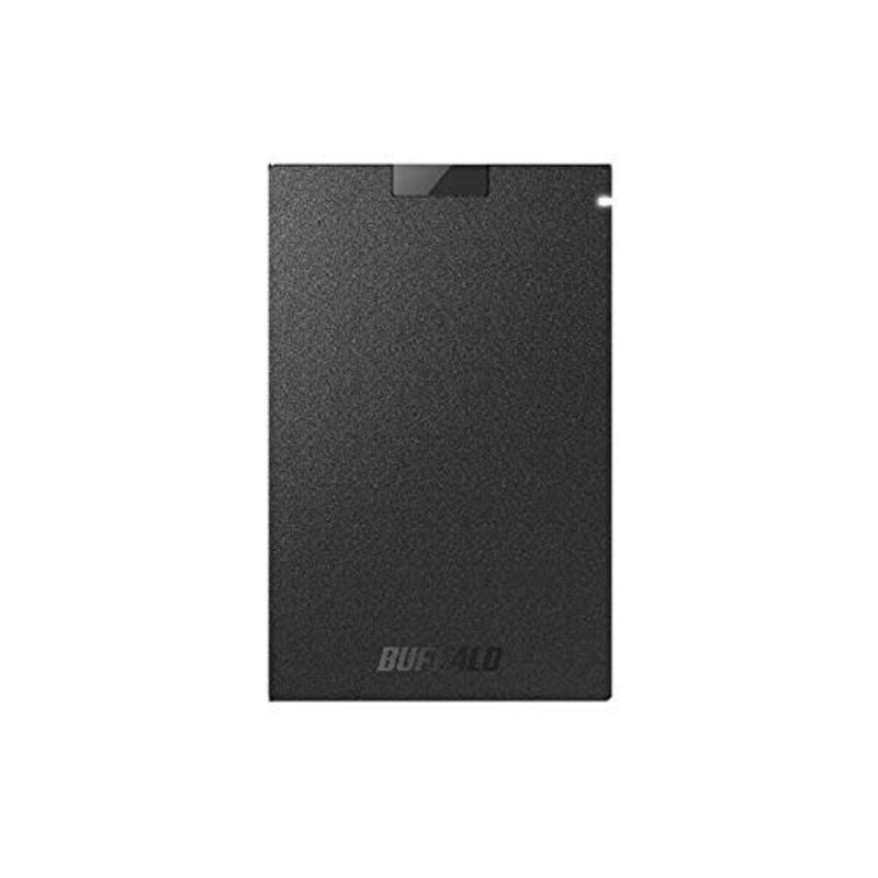 BUFFALO SSD-PG120U3-BA ［外付けSSD SSD-PGU3-Aシリーズ 120GB ブラック］ 外付けSSDの商品画像