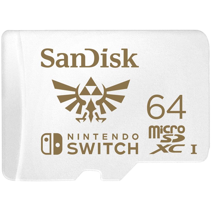 SanDisk FOR NINTENDO SWITCH SDSQXAT-064G-GNCZN （64GB） MicroSDメモリーカードの商品画像