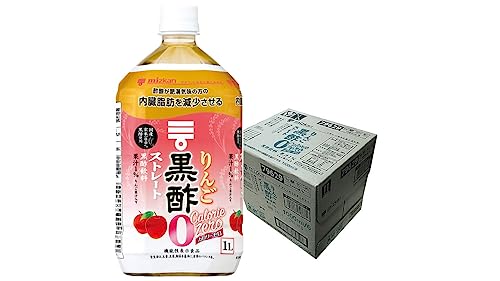 ミツカン りんご黒酢 カロリーゼロ 1000ml×6本の商品画像