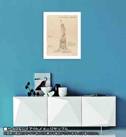  poster art free woman god, New York (ivupo one so) frame goods wood Basic frame 