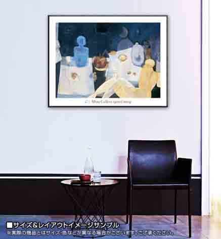  poster art Blue Nude(karu gold s) frame goods aluminium high grade frame 