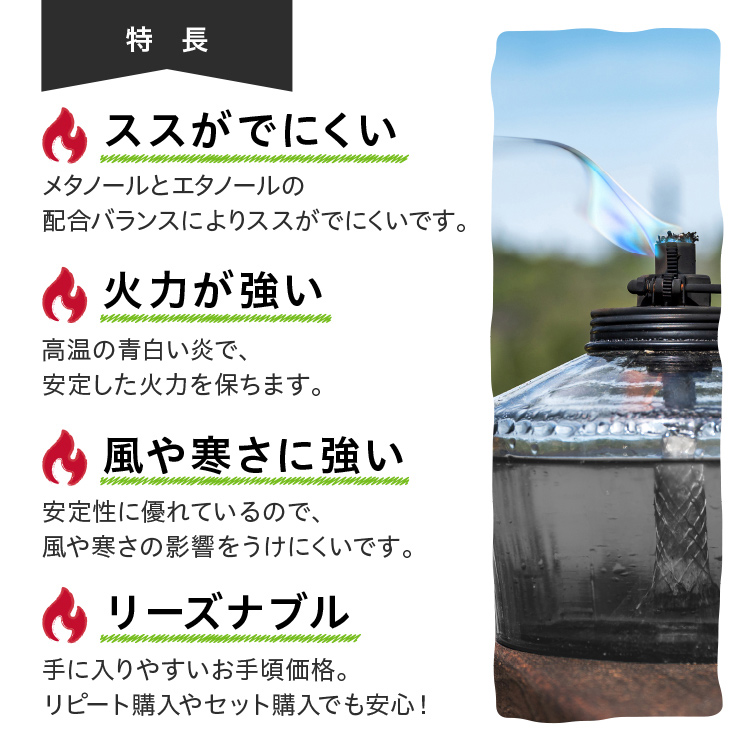 AZaruko балка nALCOBURN 1L топливо для алкоголь сделано в Японии 
