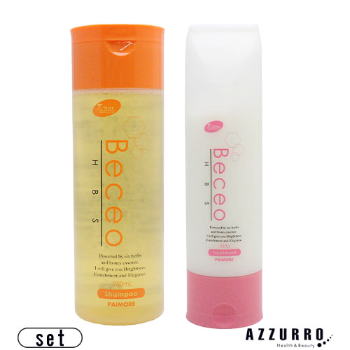 パイモア パイモア Beceo HBS シャンプー＆トリートメント セット（250ml＋250g）×1個 Beceo HBS ヘアシャンプー ...