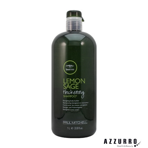 タカラ・ビューティーメイト ポールミッチェル ティーツリー レモンセージ シックニングシャンプー ポンプ 1000ml×1個 PAUL