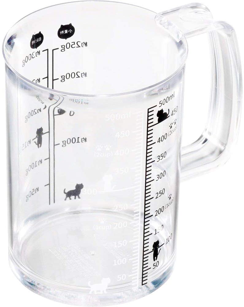 Nyammy ねこの計量カップ 500ml DH2728×1個の商品画像