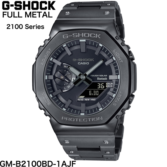 G-SHOCK FULL METAL 2100 Series GM-B2100BD-1AJF（ブラック）の商品画像