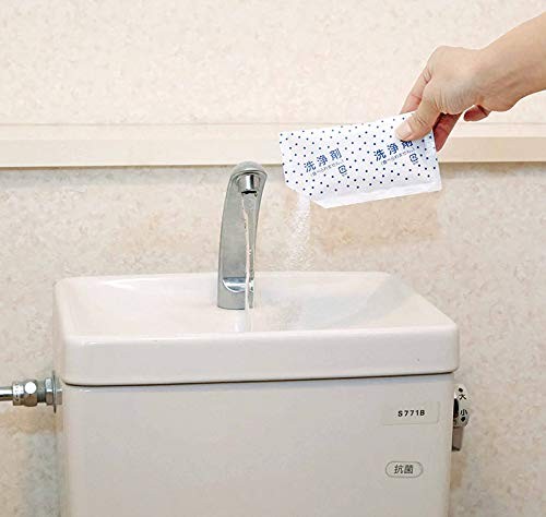  toilet tanker detergent 35g×4. cleaning detergent easy powder enzyme salt element un- use dirt mold toilet toilet washing maintenance . repairs 