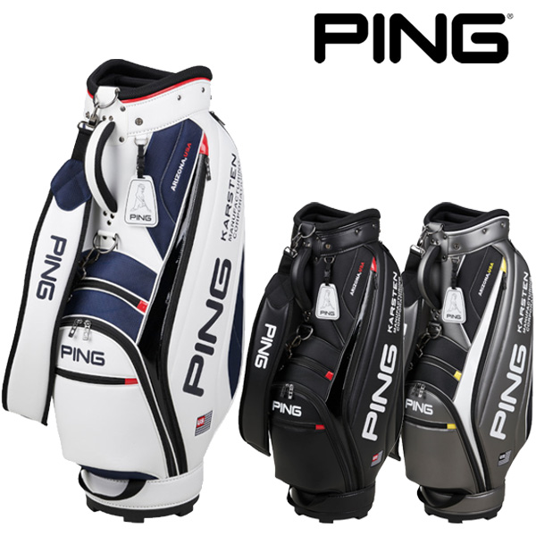 ◆新品未使用◆ PING CADDIE BAG CB-U2305 ゴルフバッグ PING CB-U2305 PU Sports Golf Caddy Bag 9.5-inch 3.1kg 5-Way