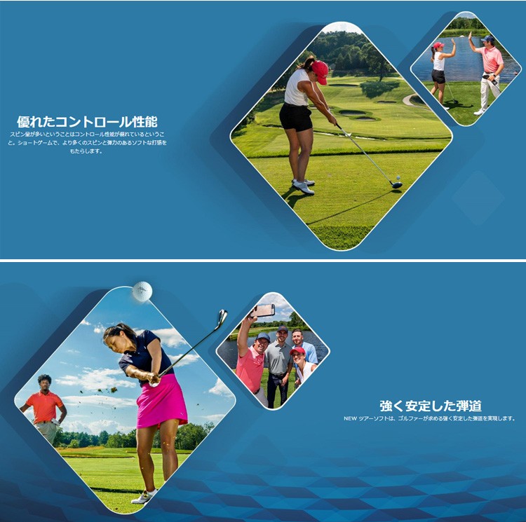 タイトリスト Titleist ゴルフボール ツアーソフト 1ダース 12球入り TOUR SOFT 2020年モデル