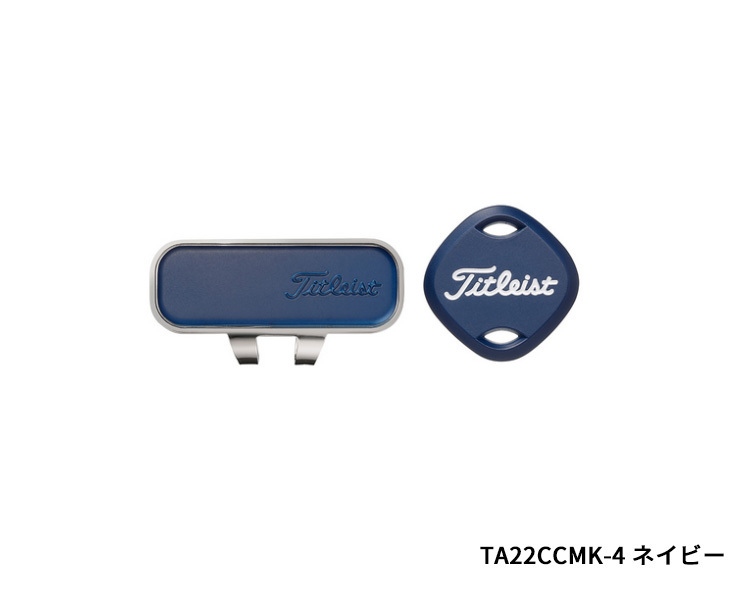 Titleist ゴルフマーカー ティー付き Titleist タイトリスト SS22 キャップクリップマーカー ゴルフ