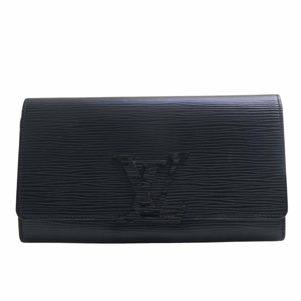 【美品級】ルイ・ヴィトン（エピ）ポルトフォイユ・ルイーズ　黒　ノワール　シルバー 楽天市場】【財布】LOUIS VUITTON ルイ ヴィトン エピ