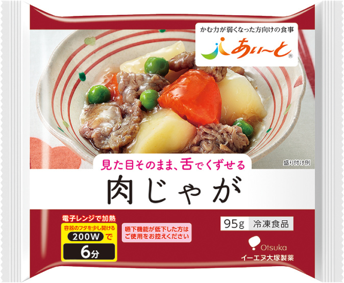 あいーと あいーと 肉じゃが 109g 介護食の商品画像