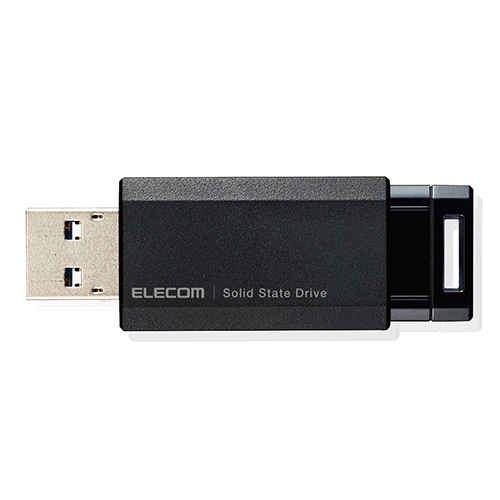 ELECOM ESD-EPK1000GRD [ESD-EPKシリーズ 1TB レッド] 外付けSSD - 最