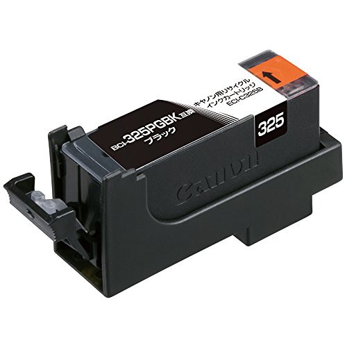 エコリカ エコリカ 互換リサイクルインクカートリッジ ECI-C325B （ブラック顔料）×1個 インクジェットプリンター用インクカートリッジの商品画像