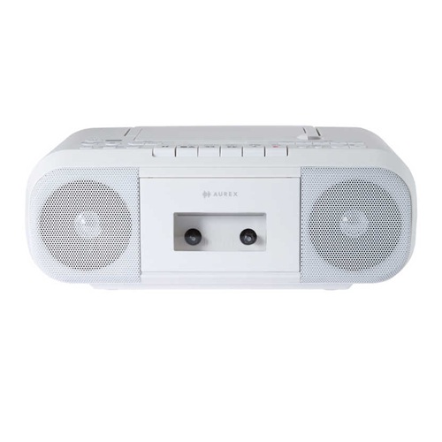 TOSHIBA SD/USB/CDラジオカセットレコーダー AX-KCR70（S） シルバー