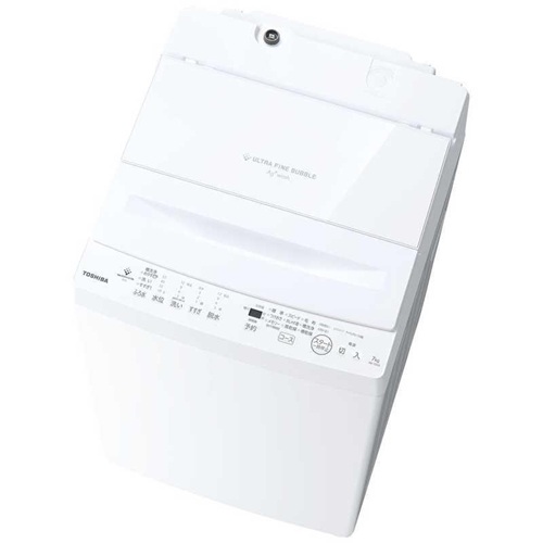 TOSHIBA 全自動洗濯機 AW-7DH5（W） （ピュアホワイト） 洗濯機本体