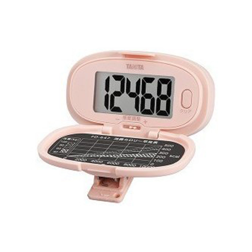 TANITA 歩数計 PD-647PK（ピンク）の商品画像