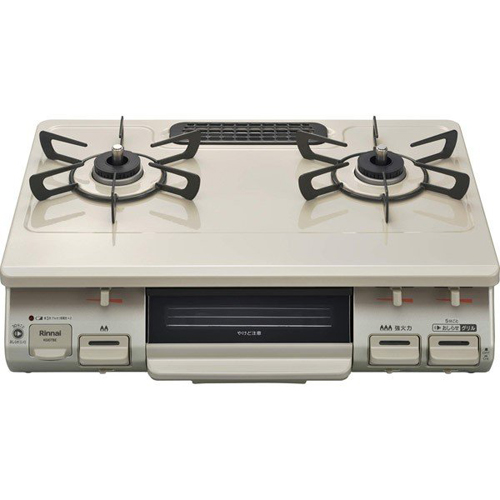 ガスコンロ リンナイ ガステーブル グリルなし プロパン 都市ガス 2口