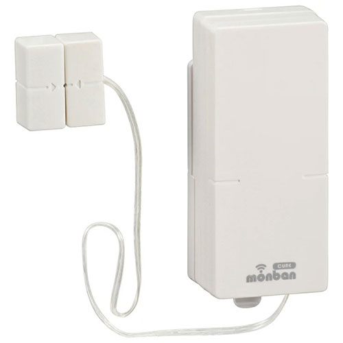 オーム電機 monban CUBE 扉センサー送信機 OCH-RW-MAG44 08-0544 OHM 白 防犯アラーム、センサーの商品画像