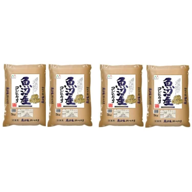 諸長 諸長 新潟県魚沼産 コシヒカリ たわら【精白米】 5kg×4袋 うるち米、玄米の商品画像