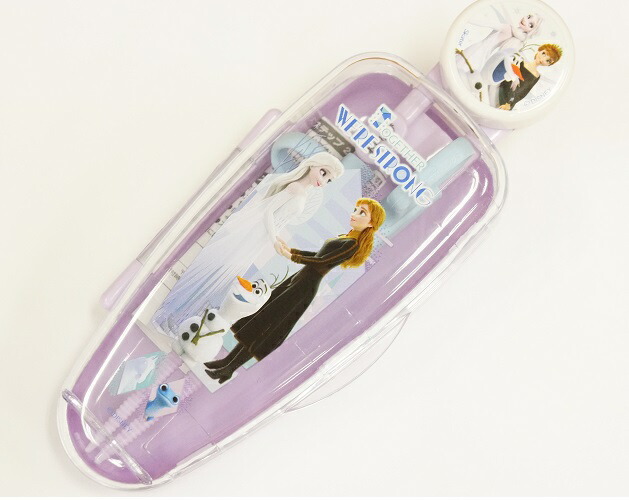 スケーター デラックストレーニング箸（右利き用）アナと雪の女王（ケース付）50929-2-ADXT1Sの商品画像