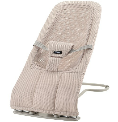 リッチェル バウンシングシートN（ローズベージュ）の商品画像