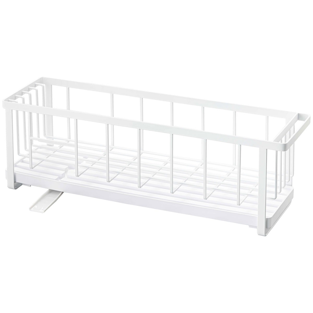 tower スリムツーウェイ水切りワイヤーバスケット （ホワイト）の商品画像