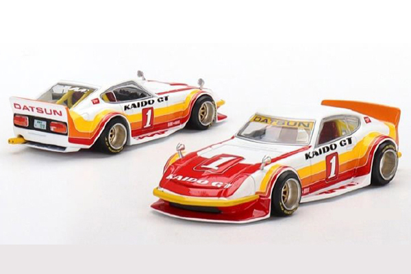 トゥルースケールミニチュアス MINI-GT 1/64 ダットサン KAIDO フェアレディ Z Kaido GT V1 （右ハンドル） （KHMG029） おもちゃのミニカーの商品画像