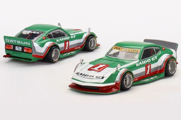 トゥルースケールミニチュアス ダットサン KAIDO フェアレディ Z KAIDO GT V2 右ハンドル （1/64スケール ミニGT KHMG030） おもちゃのミニカーの商品画像