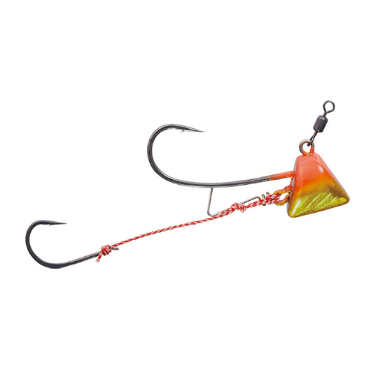 DAIWA（釣り） 紅牙タイカブラ TG SS＋エビロック 早掛 15号 チャート夜光/ゴールドラメ 釣り仕掛け　テンヤの商品画像