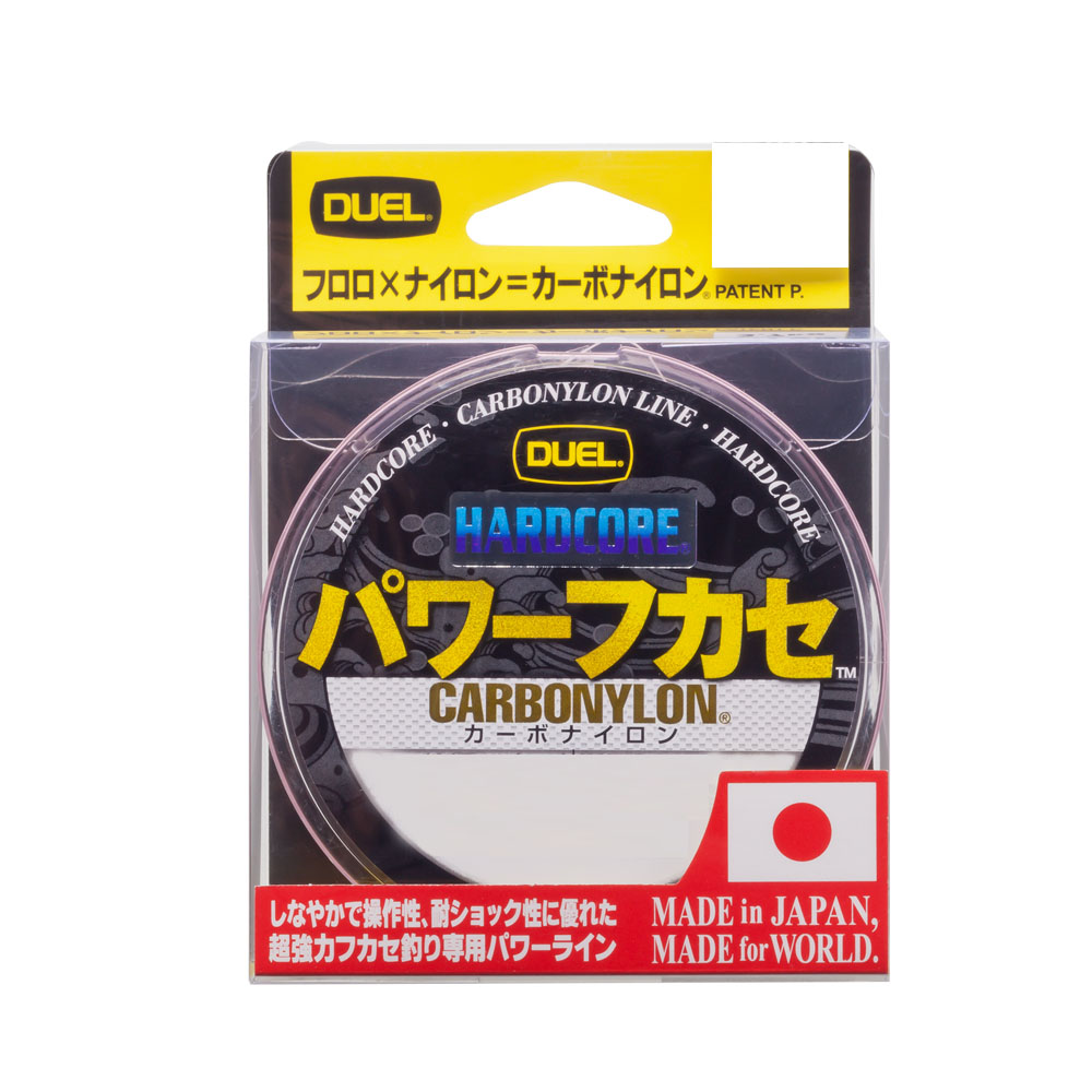 DUEL HARDCORE パワーフカセ 2号 150m（ミルキーピンク） 釣り糸、ラインの商品画像