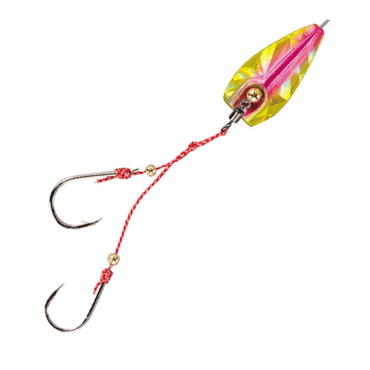 貫撃遊動テンヤ 8号 ピンキンホロの商品画像