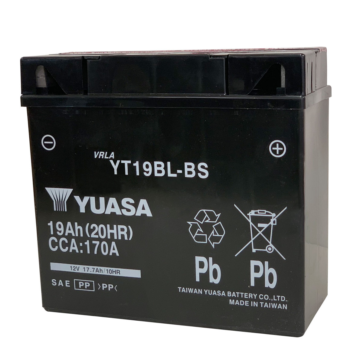 [ digital tester set ] Taiwan YUASA Yuasa YT19BL-BS interchangeable BMW 51913 EXIDE 61212346800 the first period charge settled immediately use possibility 