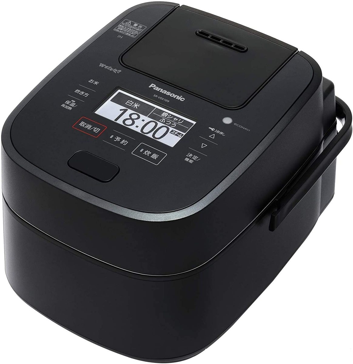 Panasonic SR-VSX189-K （ブラック） Wおどり炊き 炊飯器本体 - 最安値 
