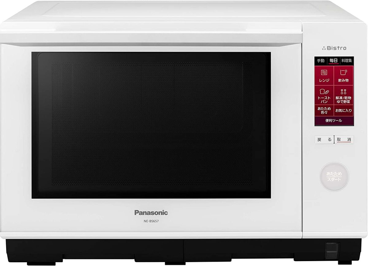 Panasonic パナソニック スチームオーブンレンジ 3つ星ビストロ NE-BS657-W （ホワイト） Bistro（Panasonic） 電子レンジの商品画像