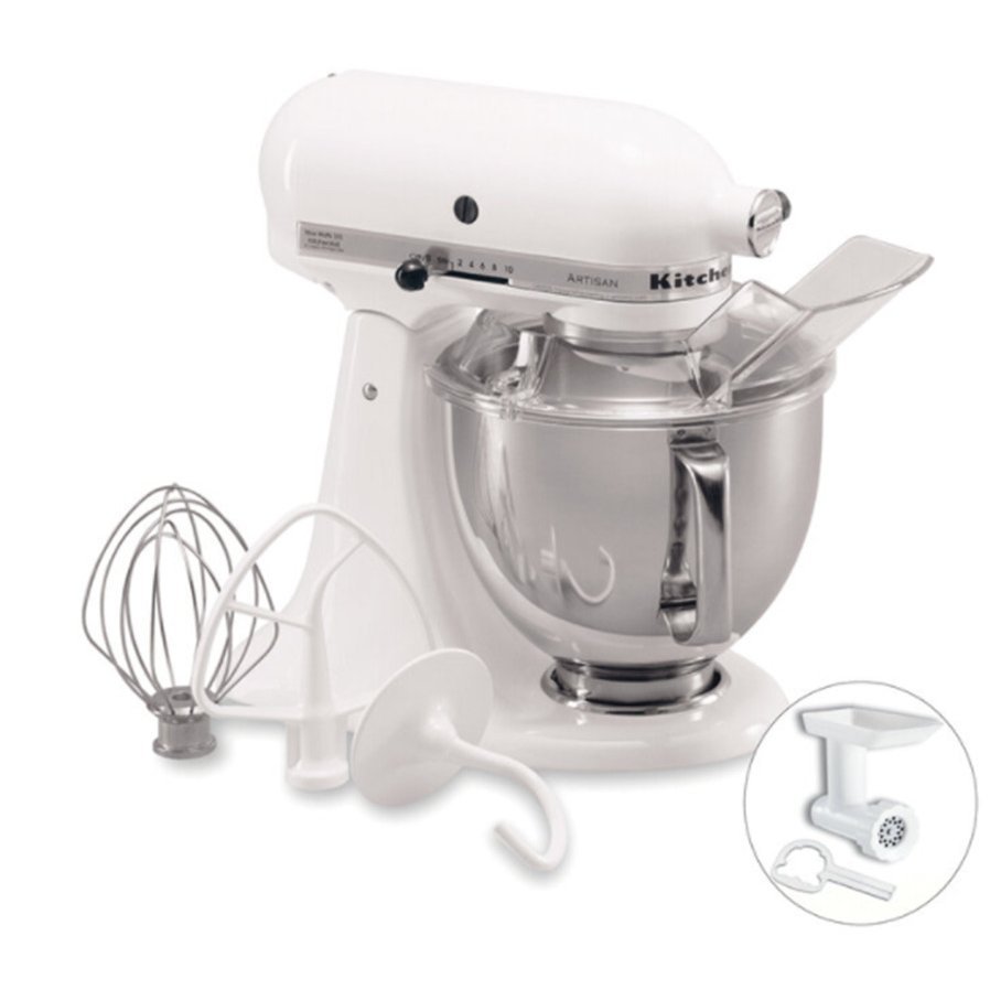 KitchenAid 9KSM162WH スタンドミキサー KitchenAid アルチザン スタンドミキサー 4.8L 9KSM162WH （ホワイト